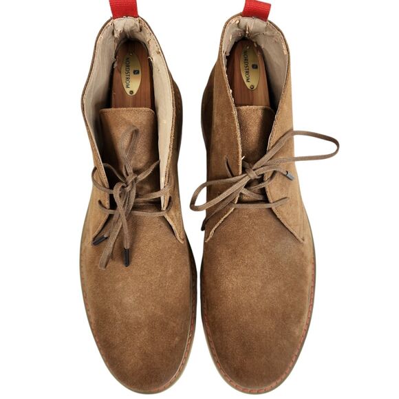 Blue Saks Fifth Avenue Brown Suede Chukka Boots 10.5 M main image 6